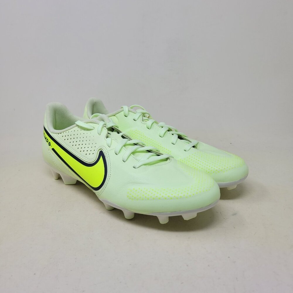 Nike Tiempo Legend 9 Academy FG MG Barely Volt Men's Size 7.5 DA1174-705